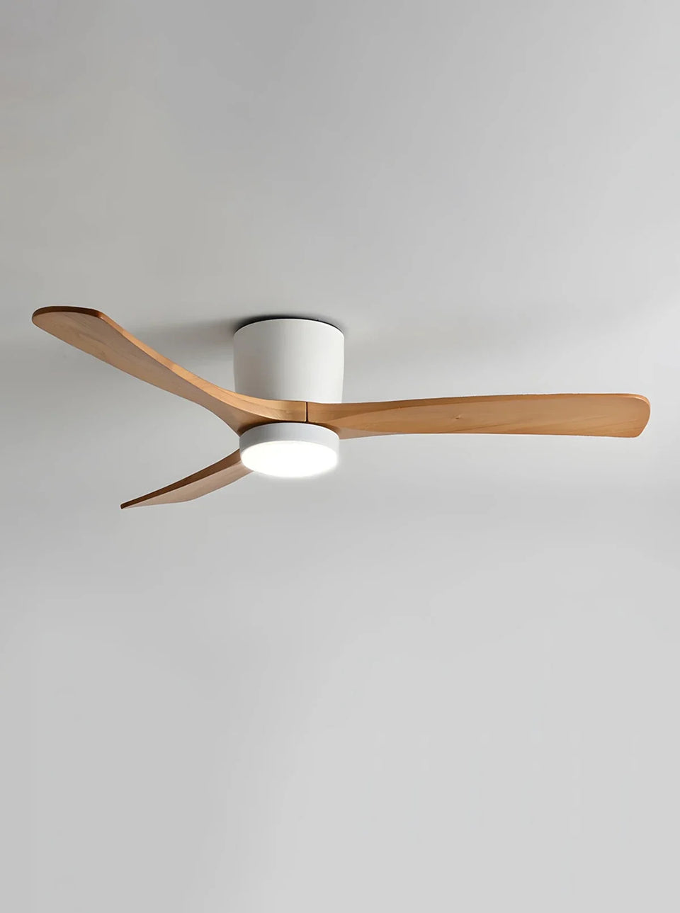 Nordic Propeller Wooden Ceiling Fan Light
