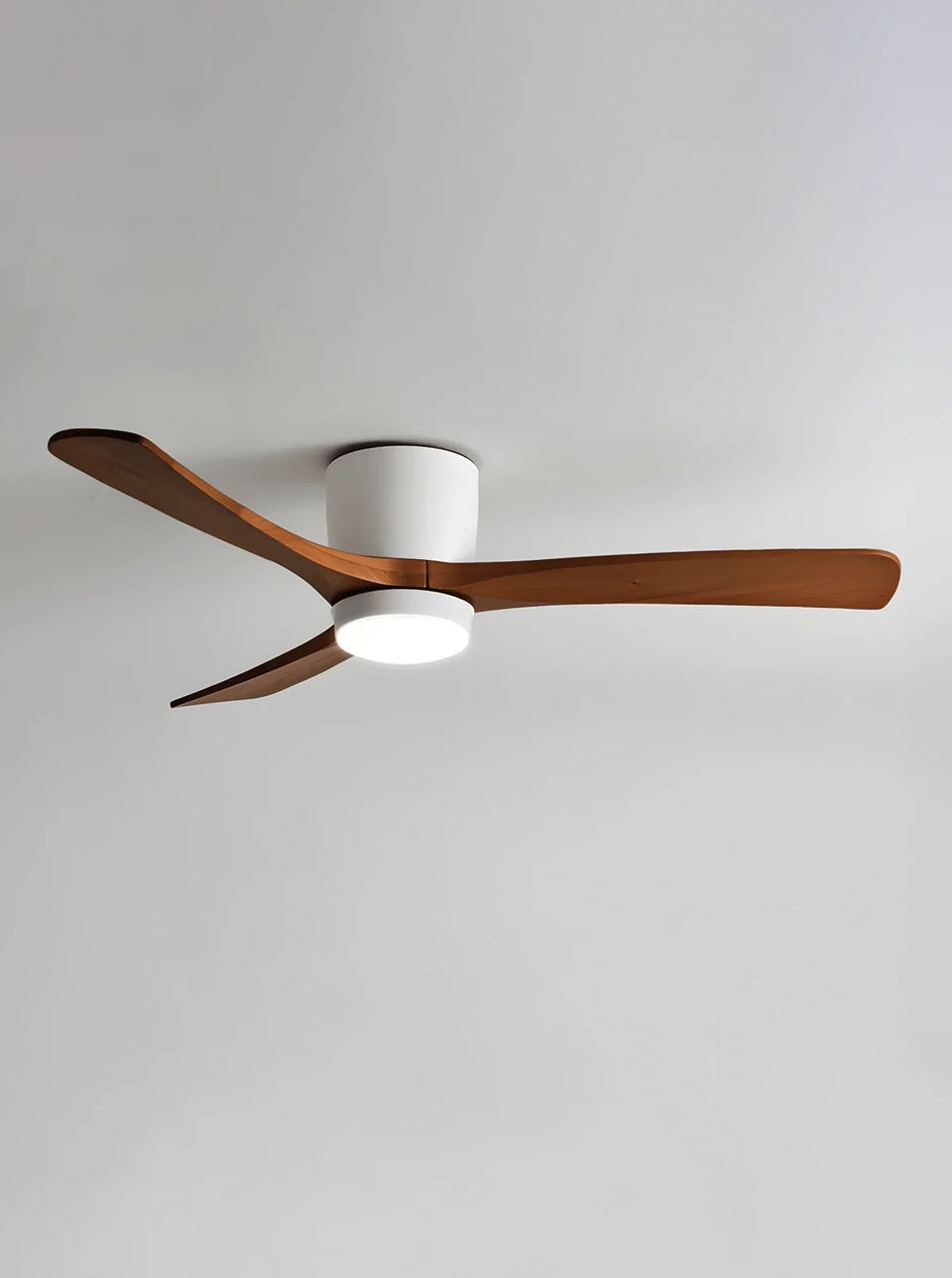 Nordic Propeller Wooden Ceiling Fan Light