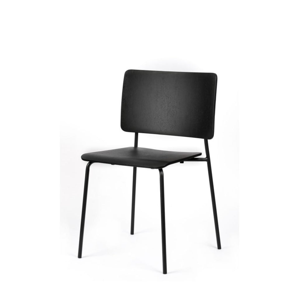 Mia Chair With Metal Base