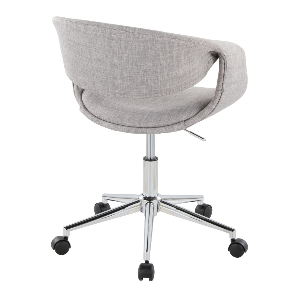 Curvo Upholstered 5-star Task Chair