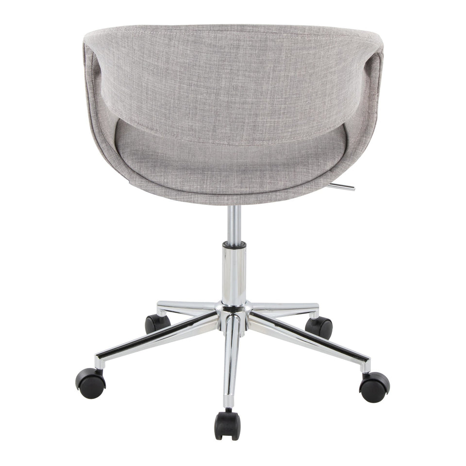Curvo Upholstered 5-star Task Chair