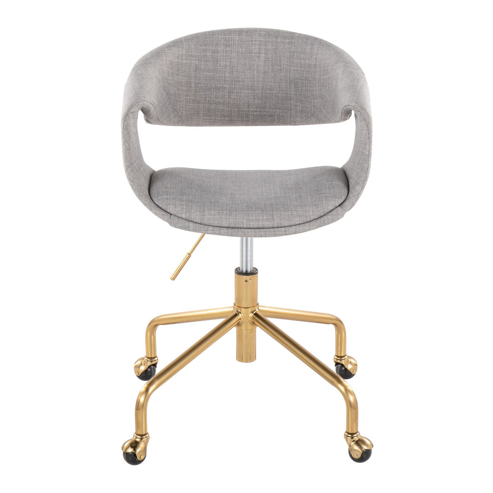 Curvo Upholstered 4-star Task Chair
