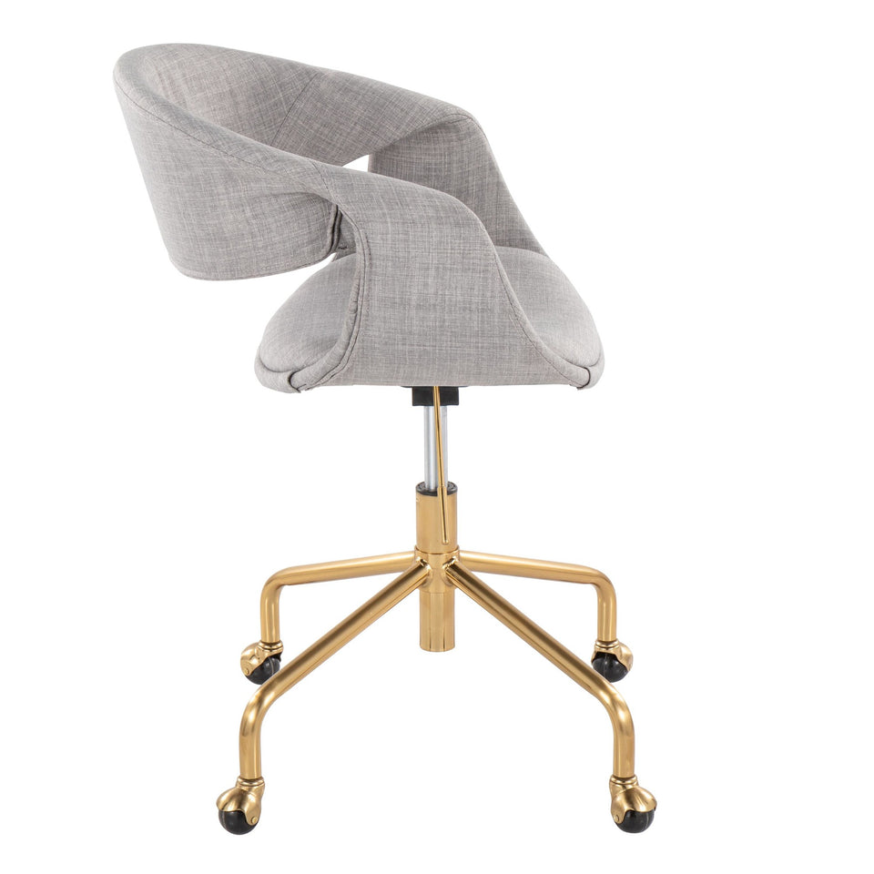 Curvo Upholstered 4-star Task Chair