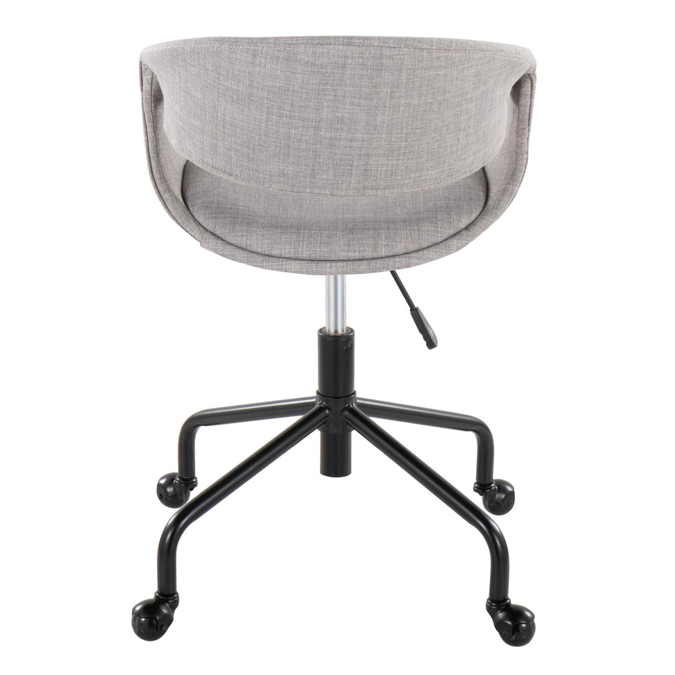 Curvo Upholstered 4-star Task Chair
