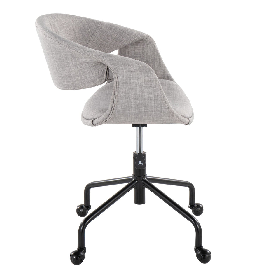 Curvo Upholstered 4-star Task Chair