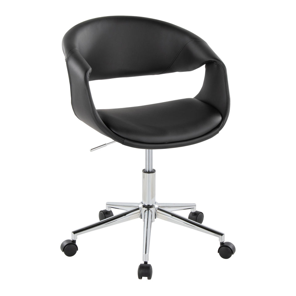 Curvo Upholstered 5-star Task Chair