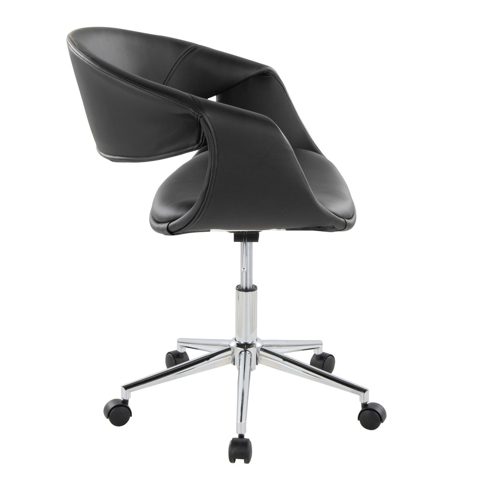 Curvo Upholstered 5-star Task Chair