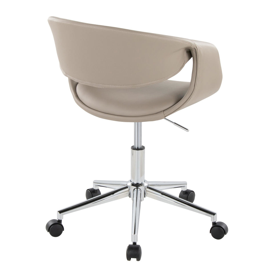Curvo Upholstered 5-star Task Chair