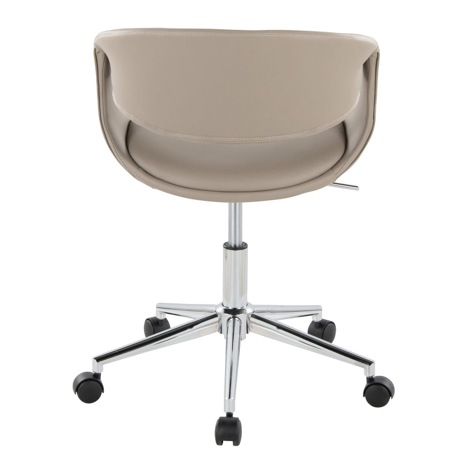 Curvo Upholstered 5-star Task Chair