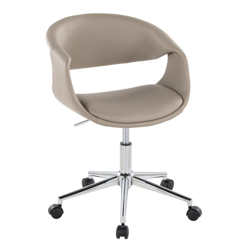 Curvo Upholstered 5-star Task Chair