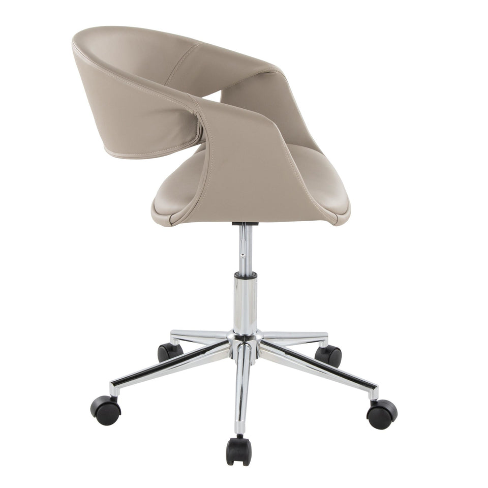Curvo Upholstered 5-star Task Chair