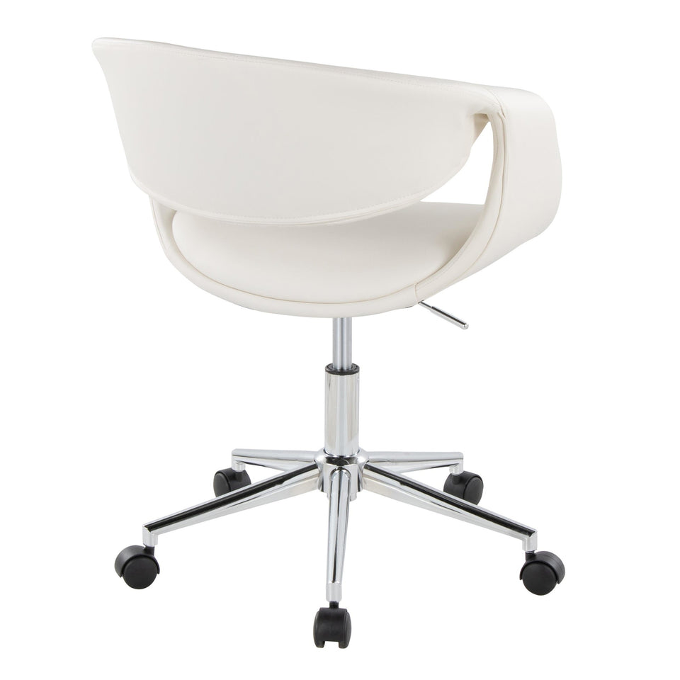 Curvo Upholstered 5-star Task Chair