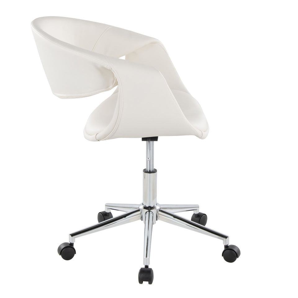 Curvo Upholstered 5-star Task Chair