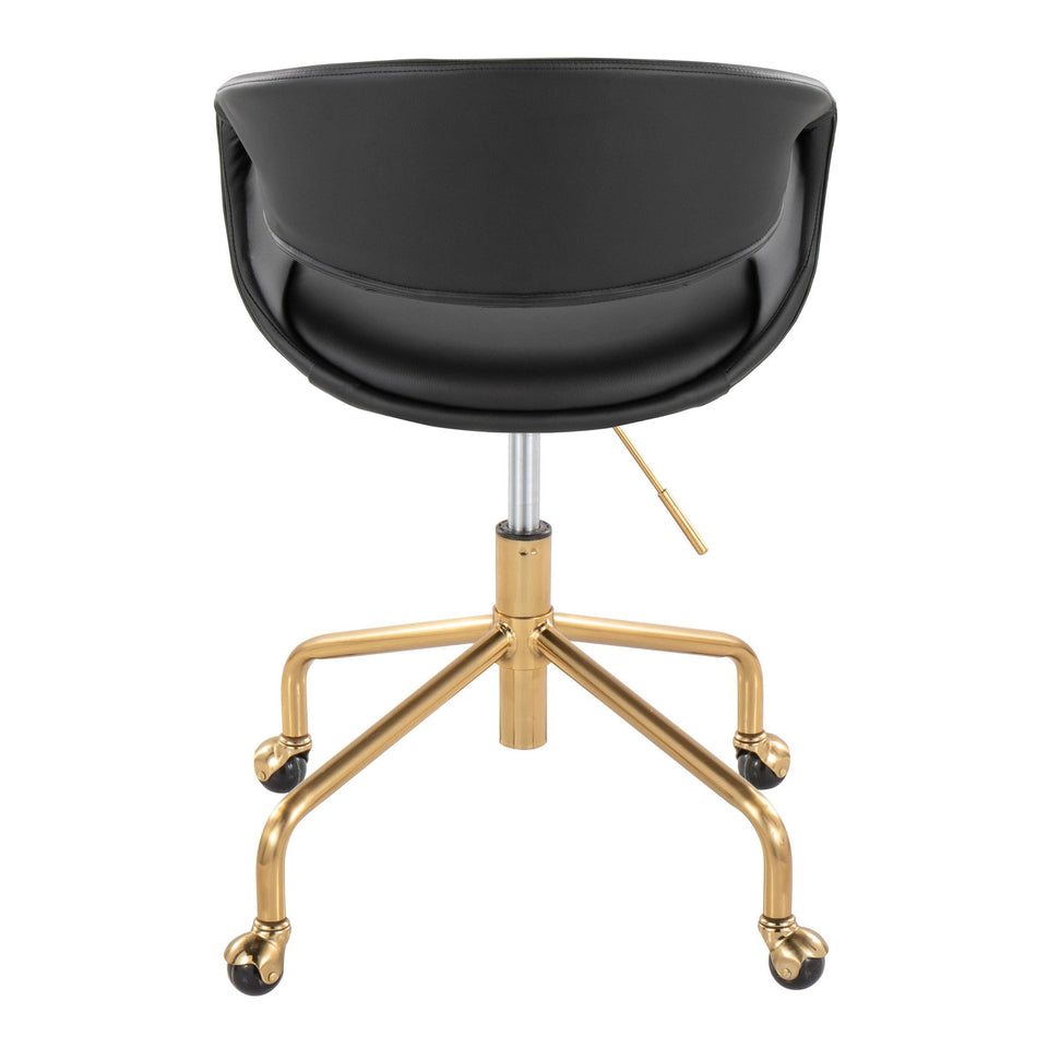Curvo Upholstered 4-star Task Chair