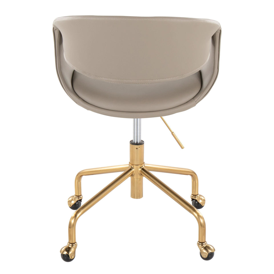 Curvo Upholstered 4-star Task Chair