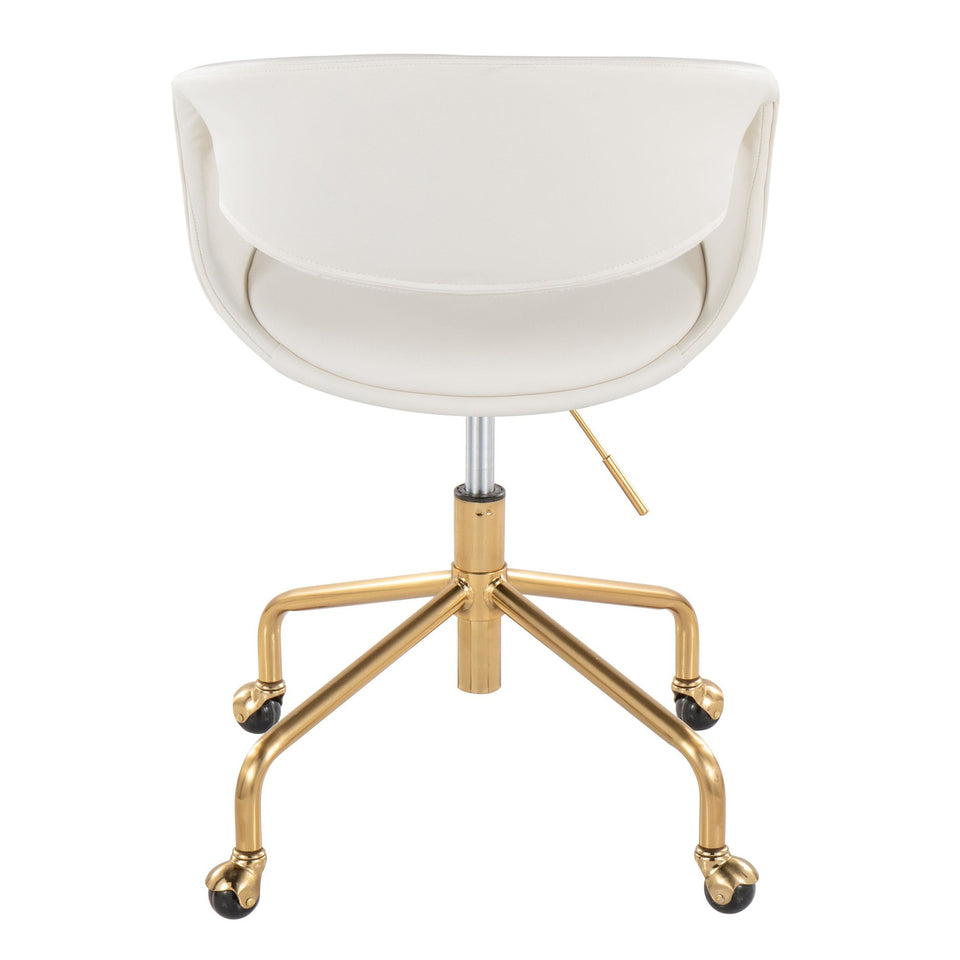 Curvo Upholstered 4-star Task Chair