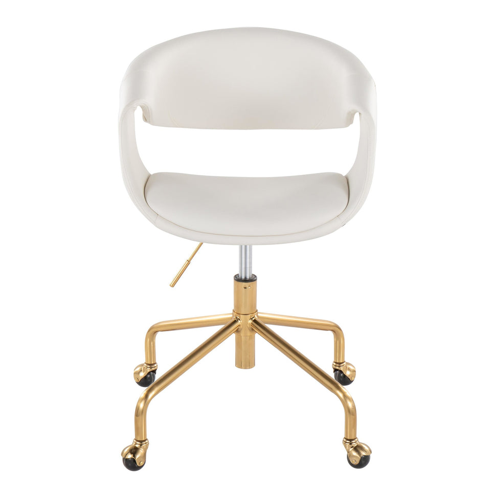 Curvo Upholstered 4-star Task Chair