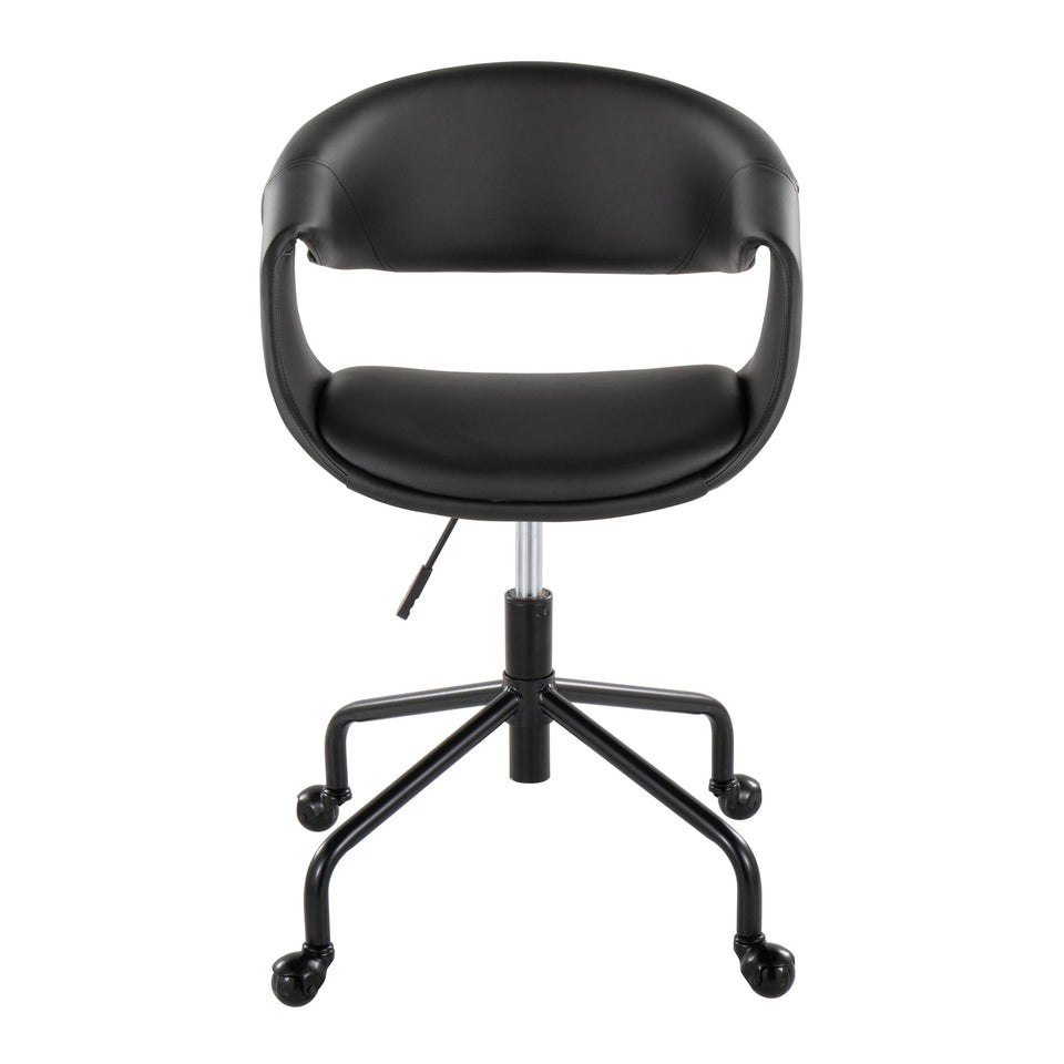 Curvo Upholstered 4-star Task Chair