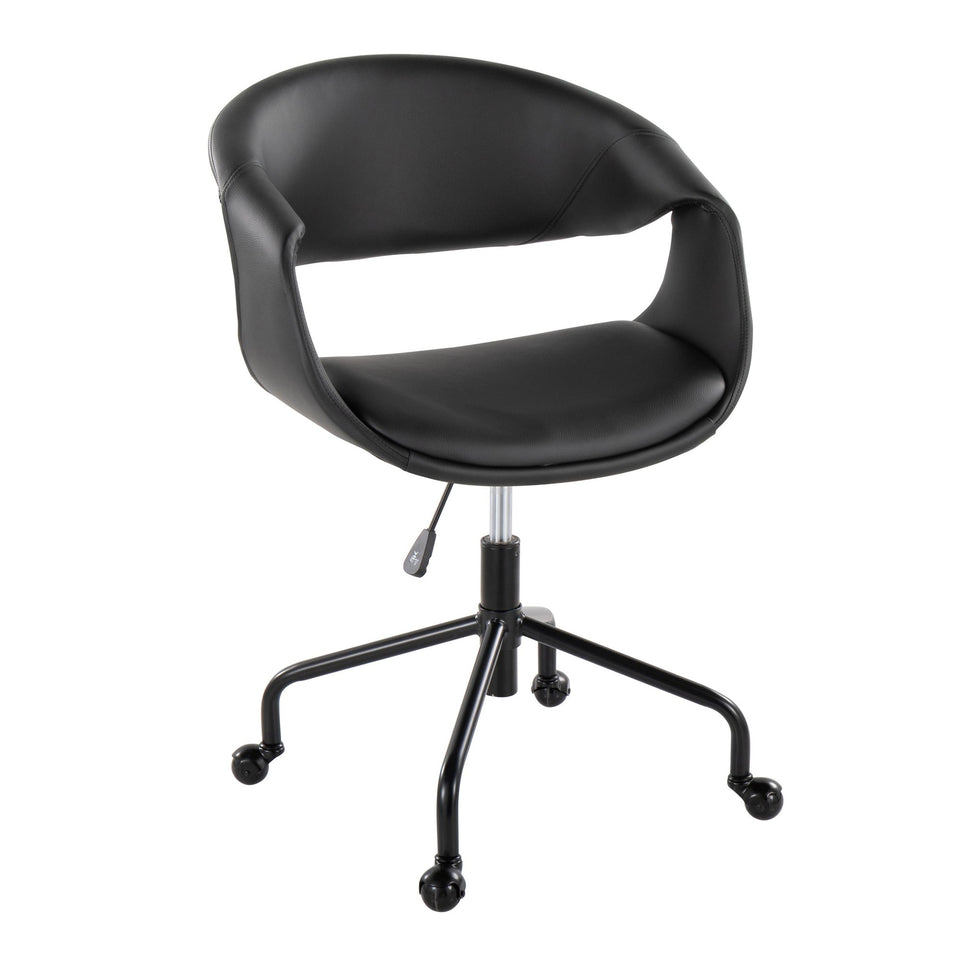 Curvo Upholstered 4-star Task Chair