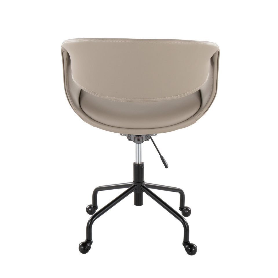 Curvo Upholstered 4-star Task Chair