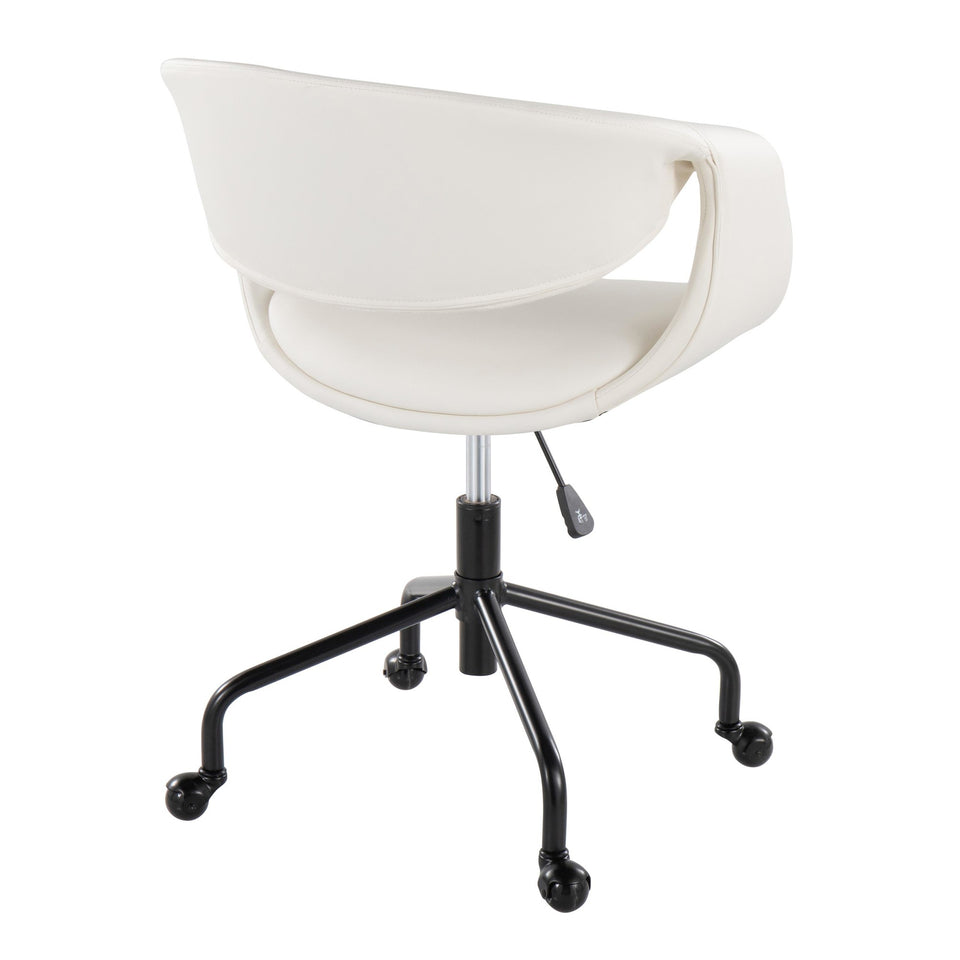 Curvo Upholstered 4-star Task Chair