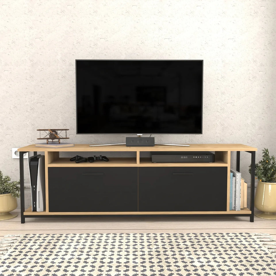 Omar 63" Wide TV Stand & Media Console for TVs up to 72"