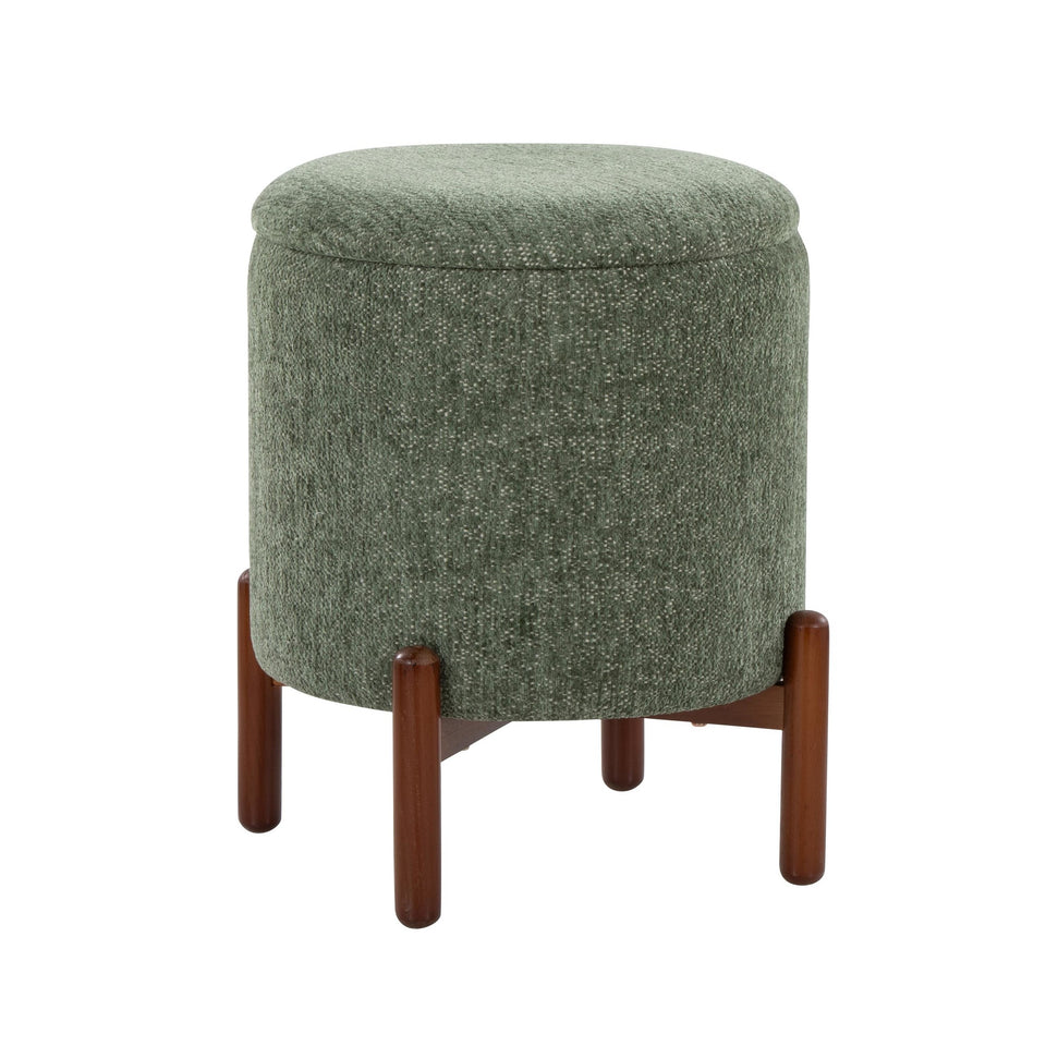Daniella Wood Storage Ottoman