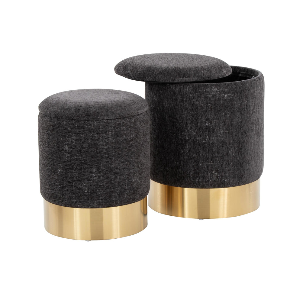 Marla Nesting Ottoman Set