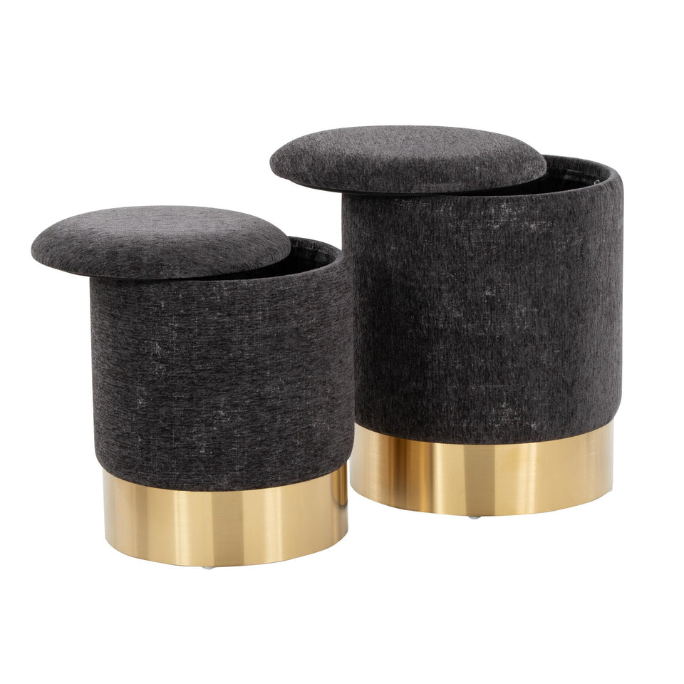 Marla Nesting Ottoman Set