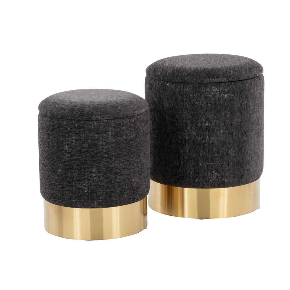 Marla Nesting Ottoman Set