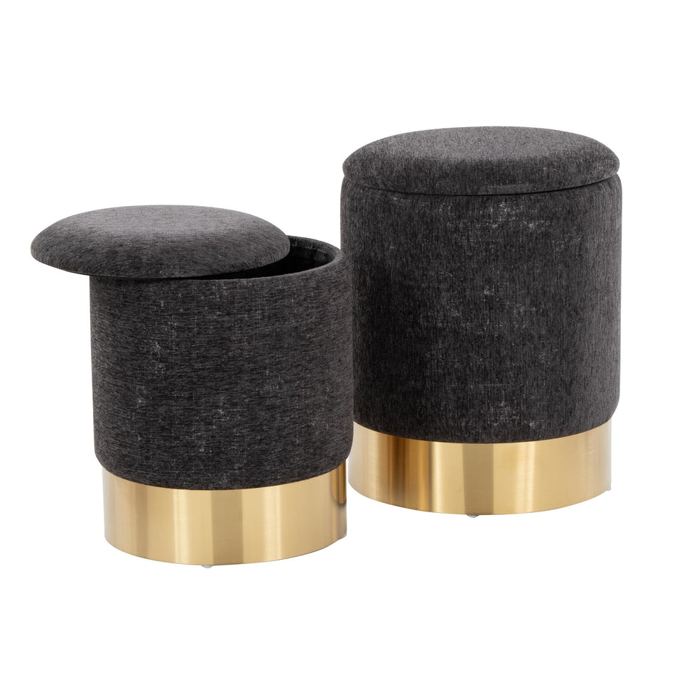 Marla Nesting Ottoman Set