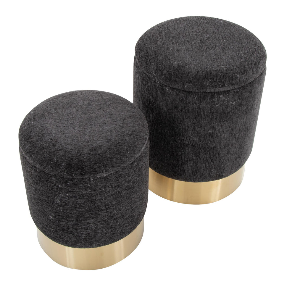 Marla Nesting Ottoman Set