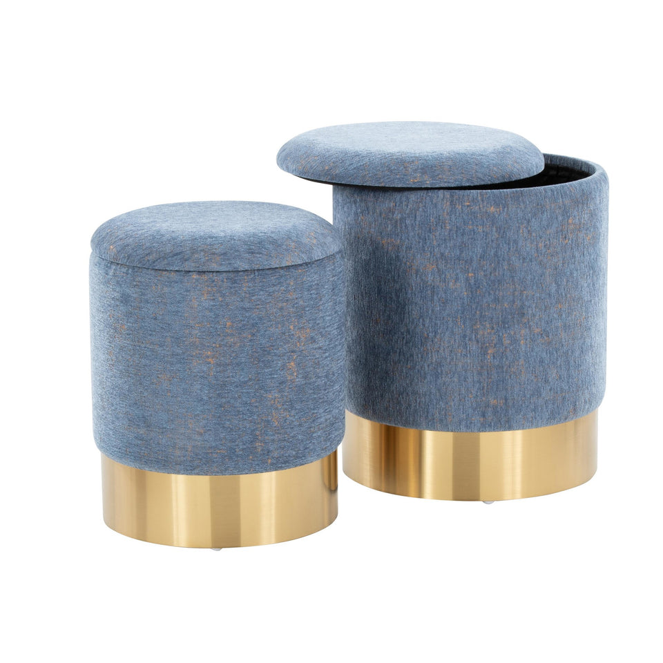 Marla Nesting Ottoman Set