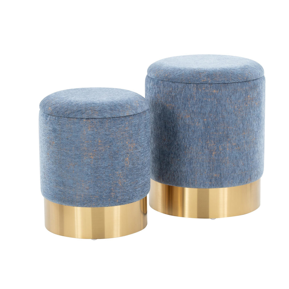 Marla Nesting Ottoman Set