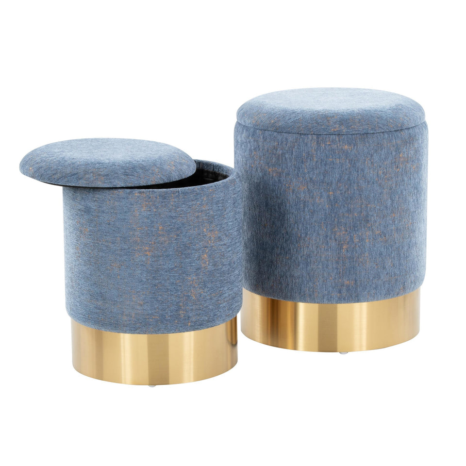 Marla Nesting Ottoman Set