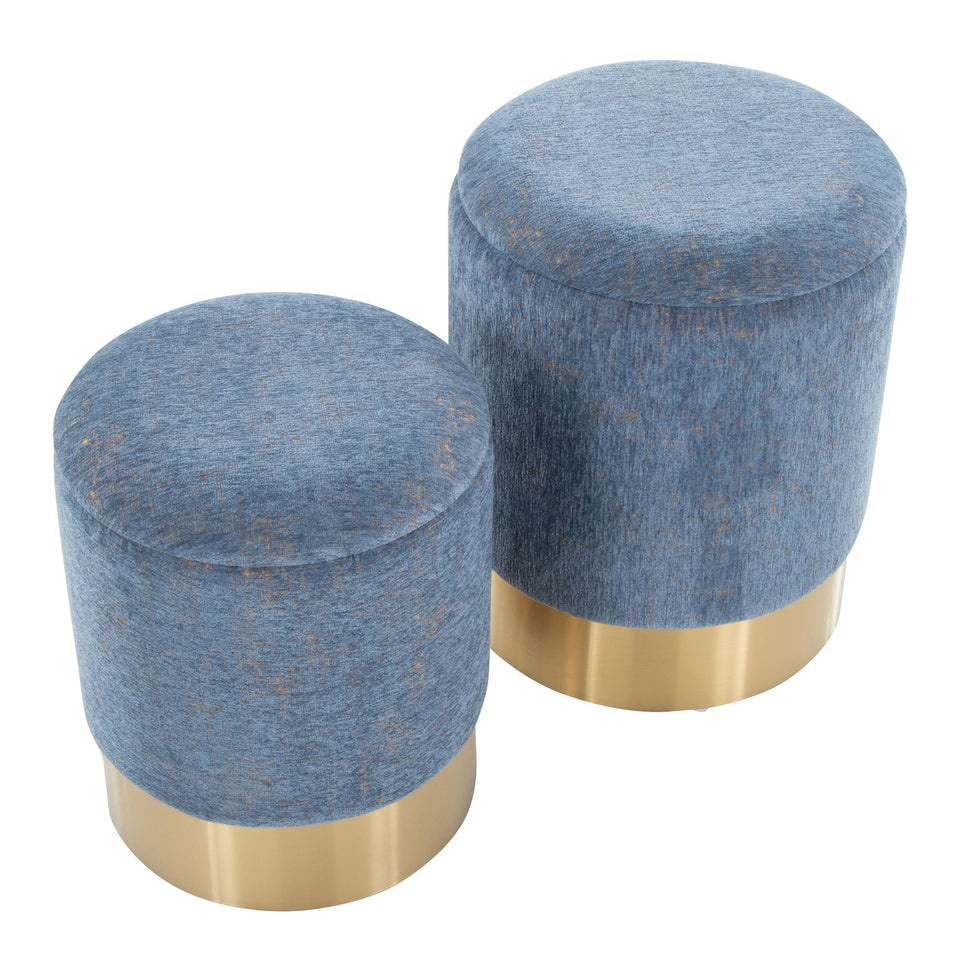 Marla Nesting Ottoman Set