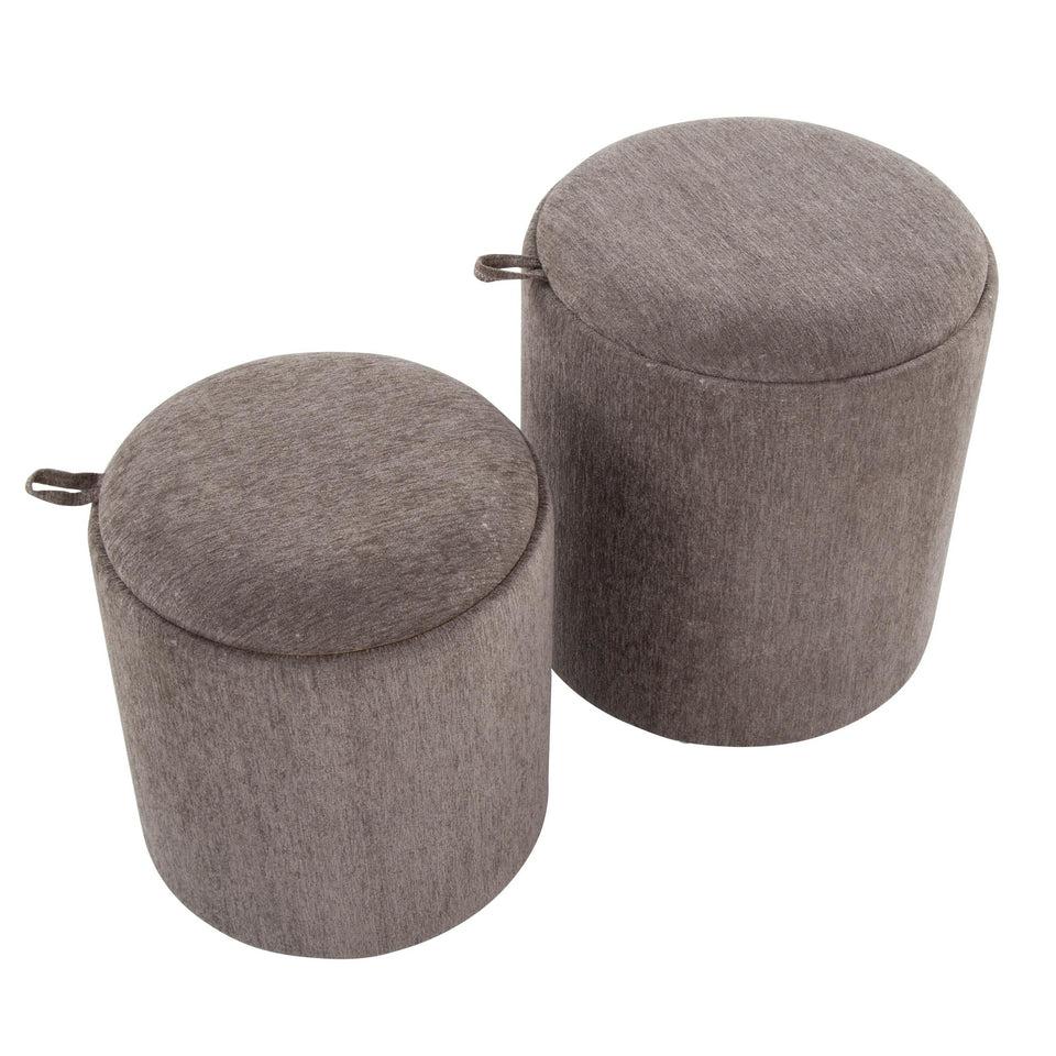 Tray Nesting Ottoman Set