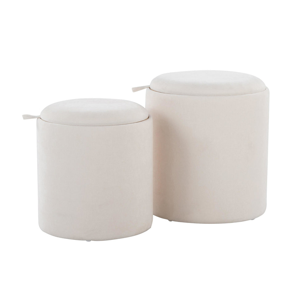 Tray Nesting Ottoman Set