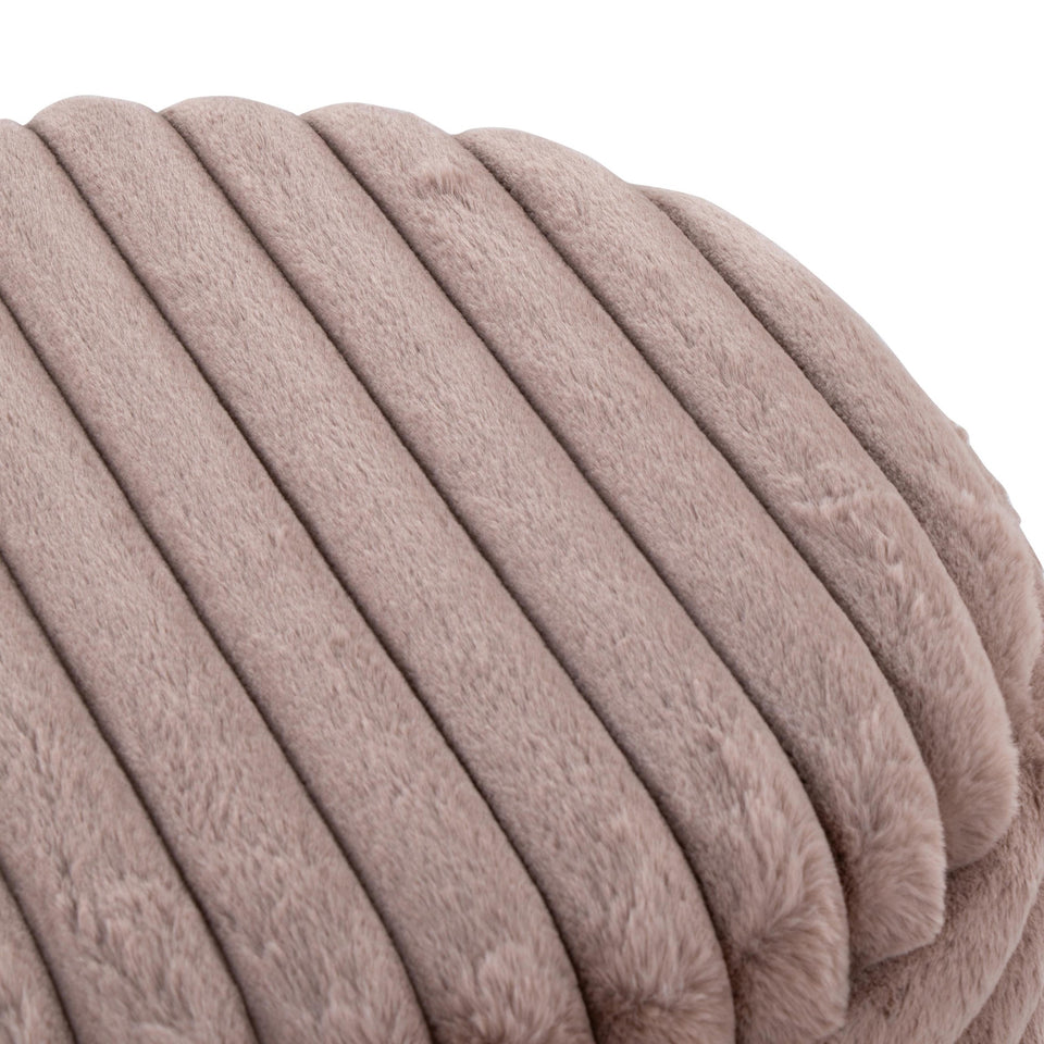 Tray Plush Storage Ottoman Set