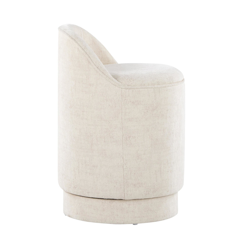 Marla 18" Upholstered Vanity Stool