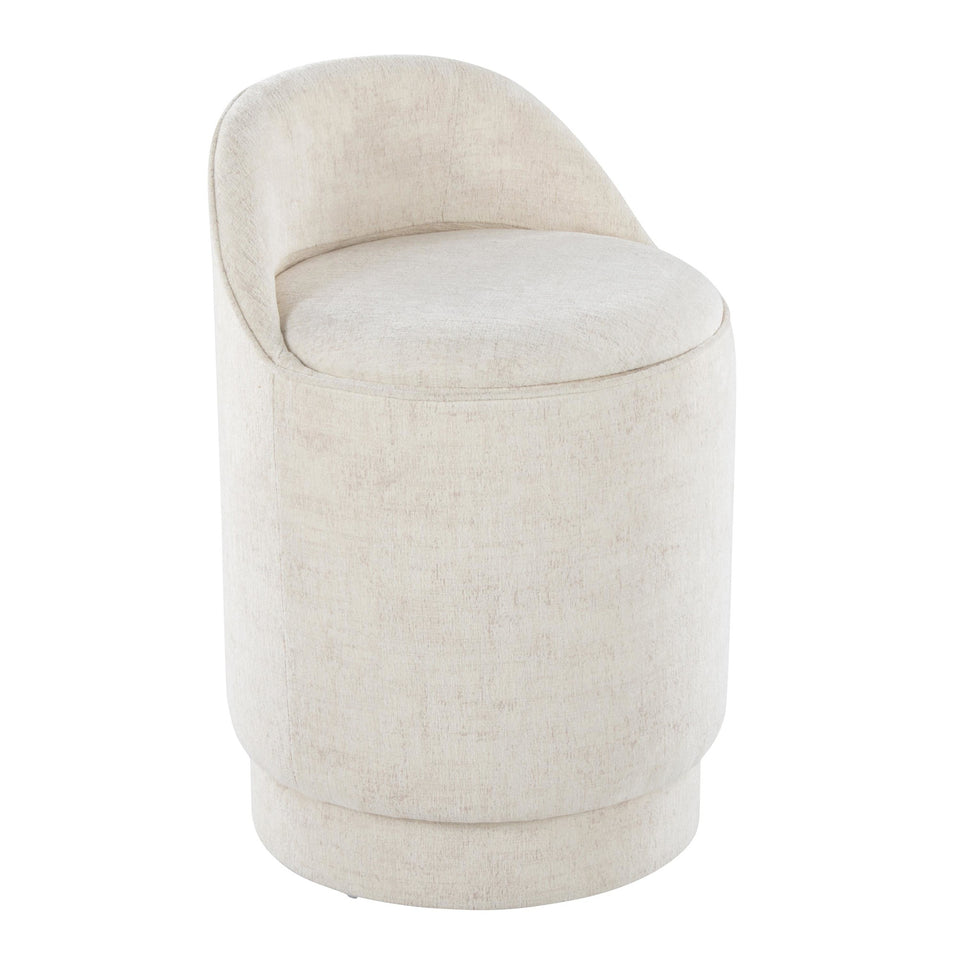 Marla 18" Upholstered Vanity Stool