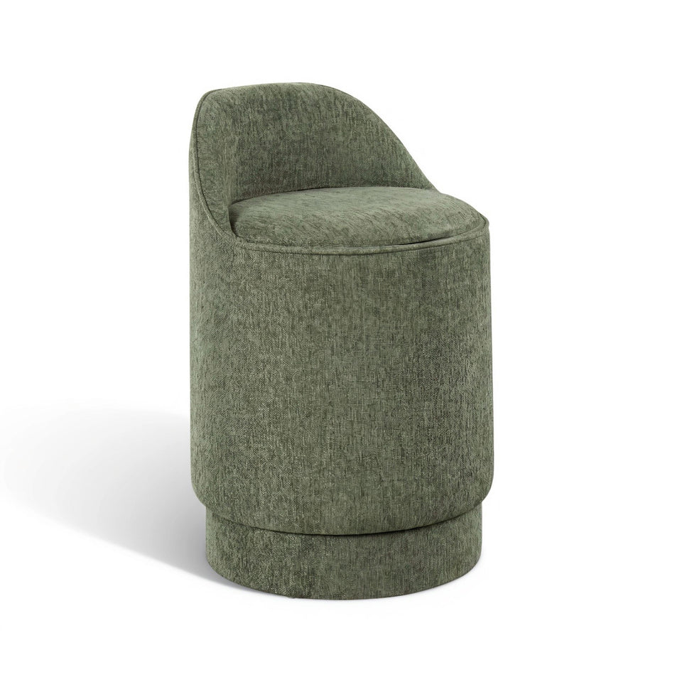 Marla 18" Upholstered Vanity Stool