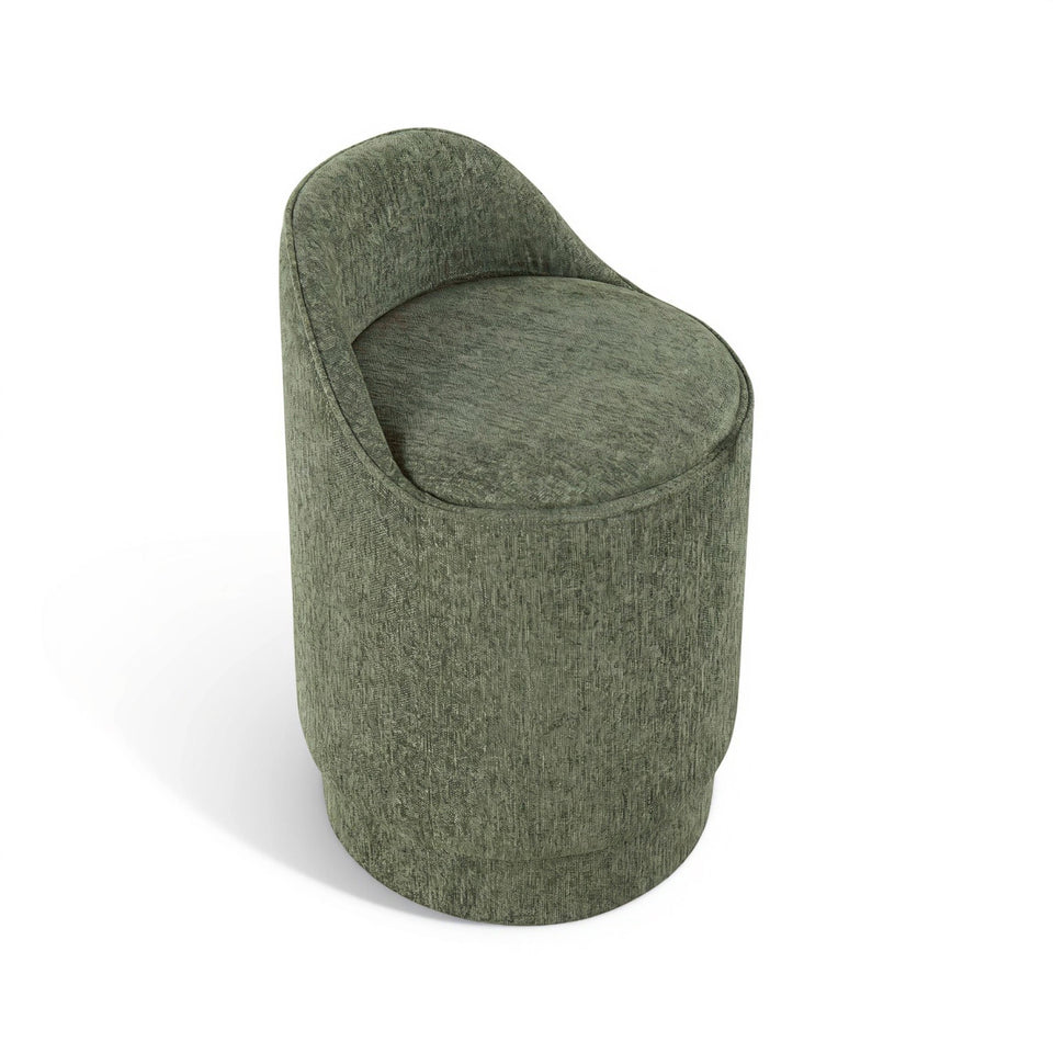Marla 18" Upholstered Vanity Stool