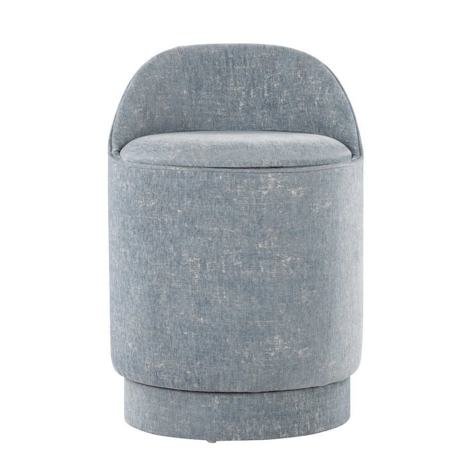 Marla 18" Upholstered Vanity Stool