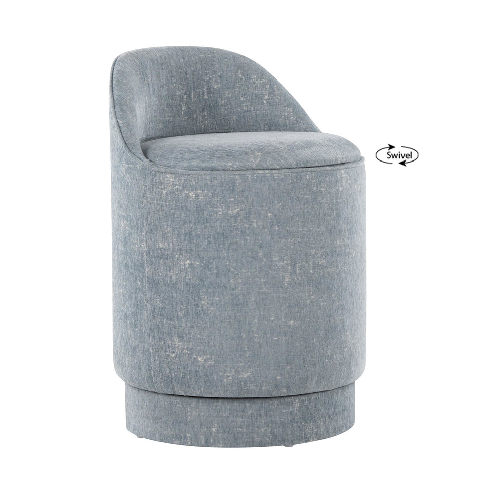 Marla 18" Upholstered Vanity Stool