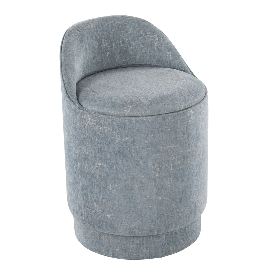 Marla 18" Upholstered Vanity Stool