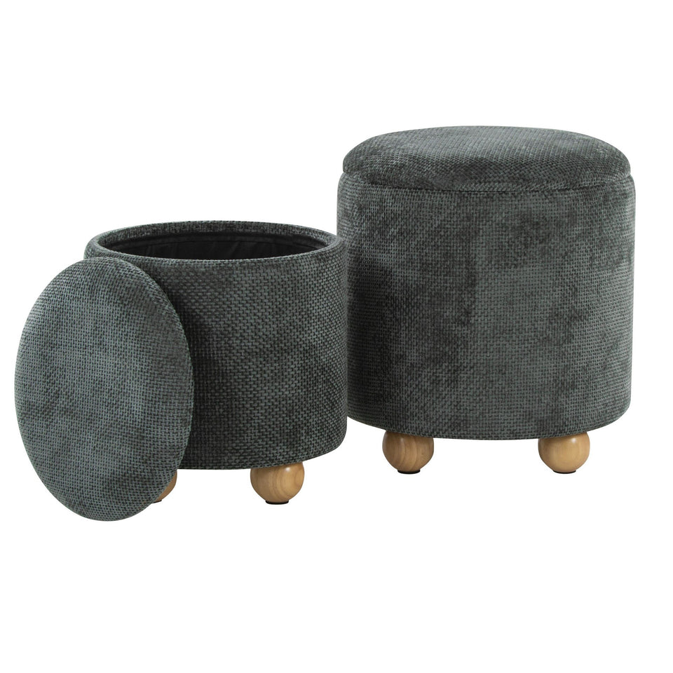 Bacci Ottoman - Set of 2