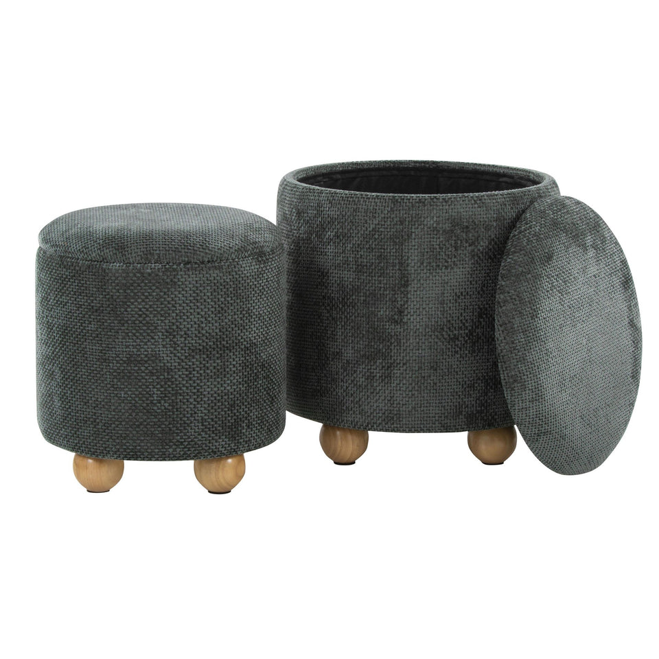 Bacci Ottoman - Set of 2