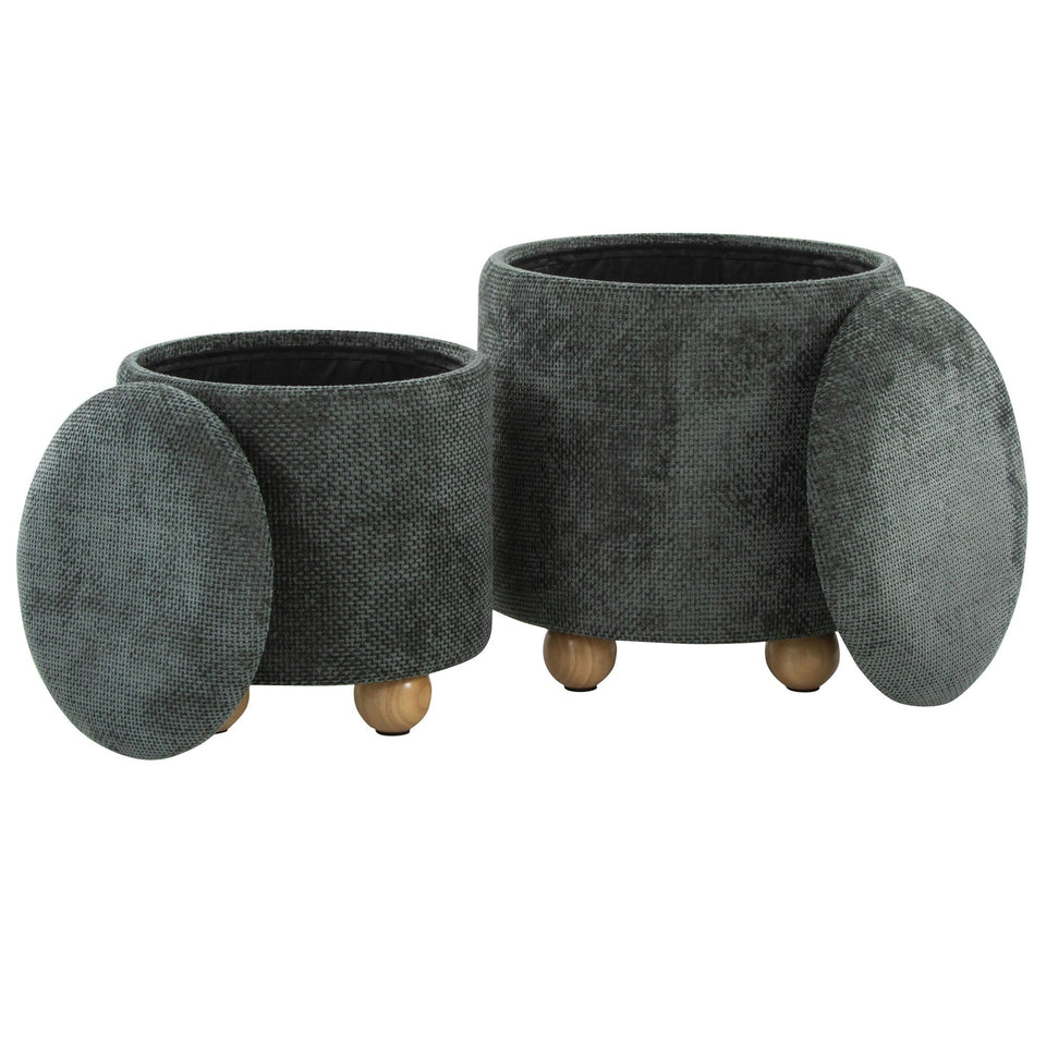 Bacci Ottoman - Set of 2