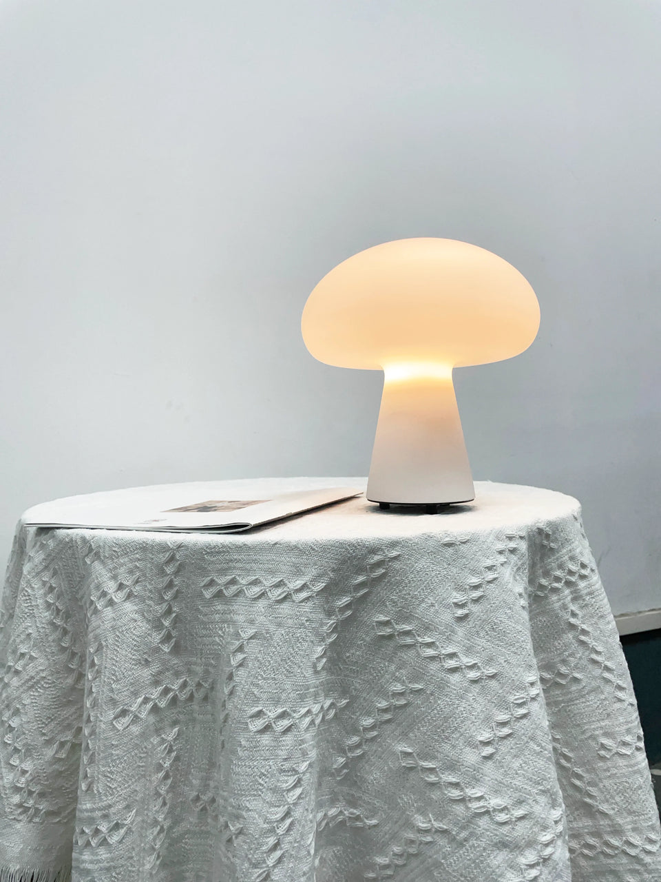 Frosted Glass Obello Table Lamp
